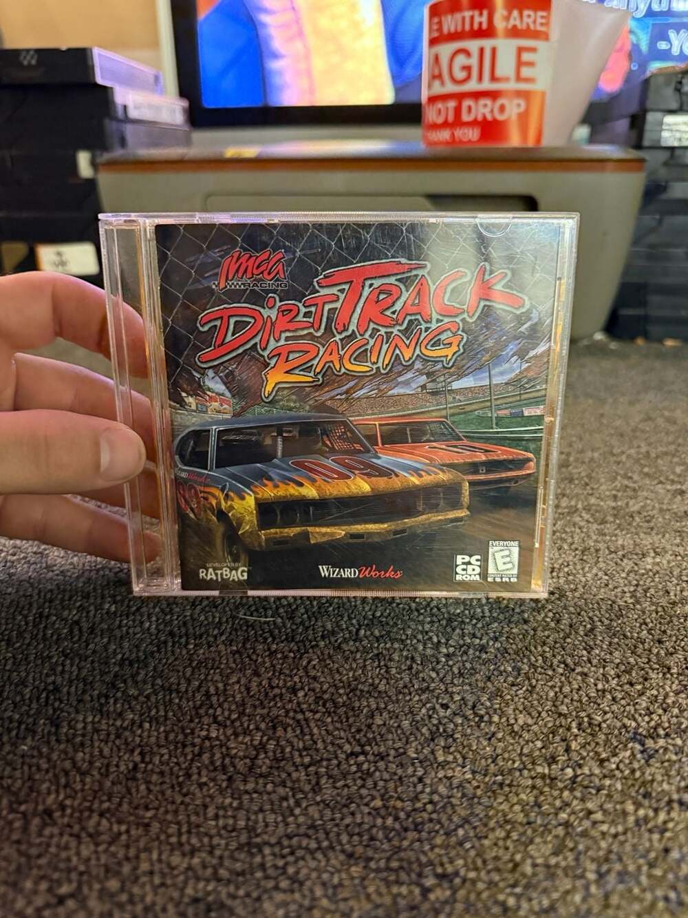 IMCA Dirt Track Racing PC CD-ROM Video Game WizardWorks 1999 Jewel Case